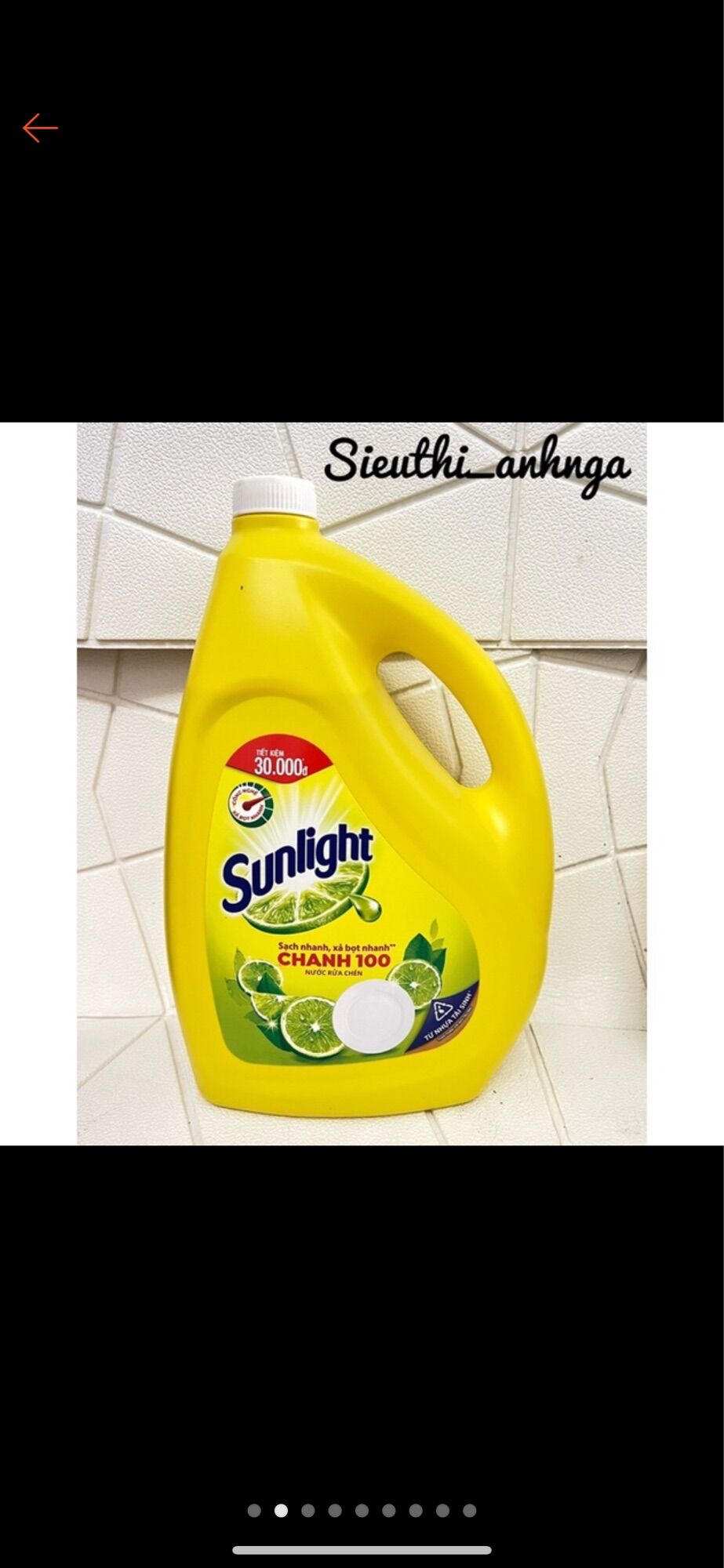 Nước rửa chén Sunlight 3.6kg Can Vàng/Trắng/Xanh
