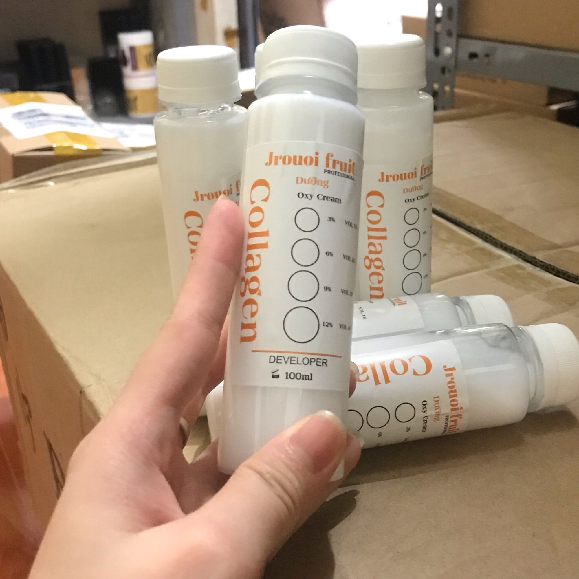Oxi Hỗ Trợ Nhuộm Tóc, Tẩy Tóc 100ml