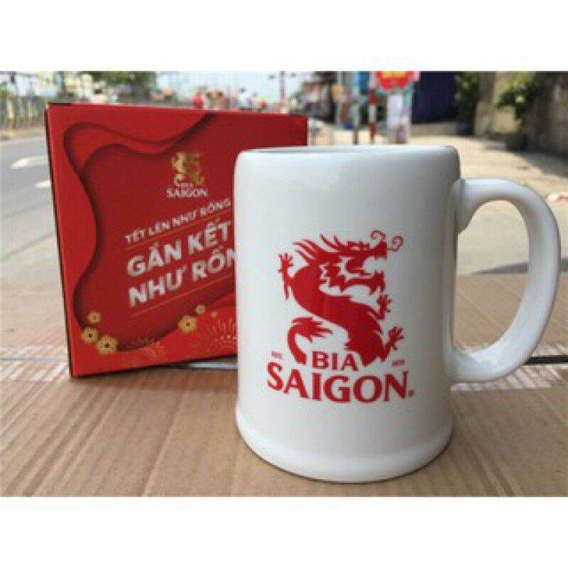 Ly sứ Minh Long quà bia Sài Gòn