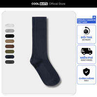 Tất cổ dài Cotton Ribbed Coolmate Thoáng khí