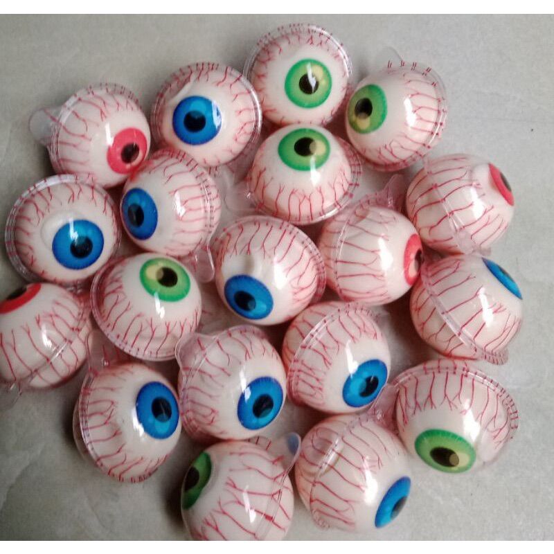 10 VIÊN DẺO HÌNH CON MẮT CÓ NHÂN EYEBOLL