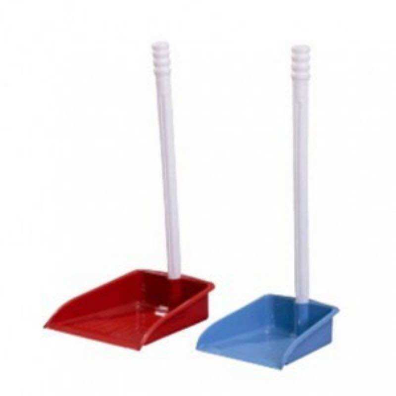 Large Long-Handed Dustpan - Office Cleaning Product, Durable Hard Plastic
