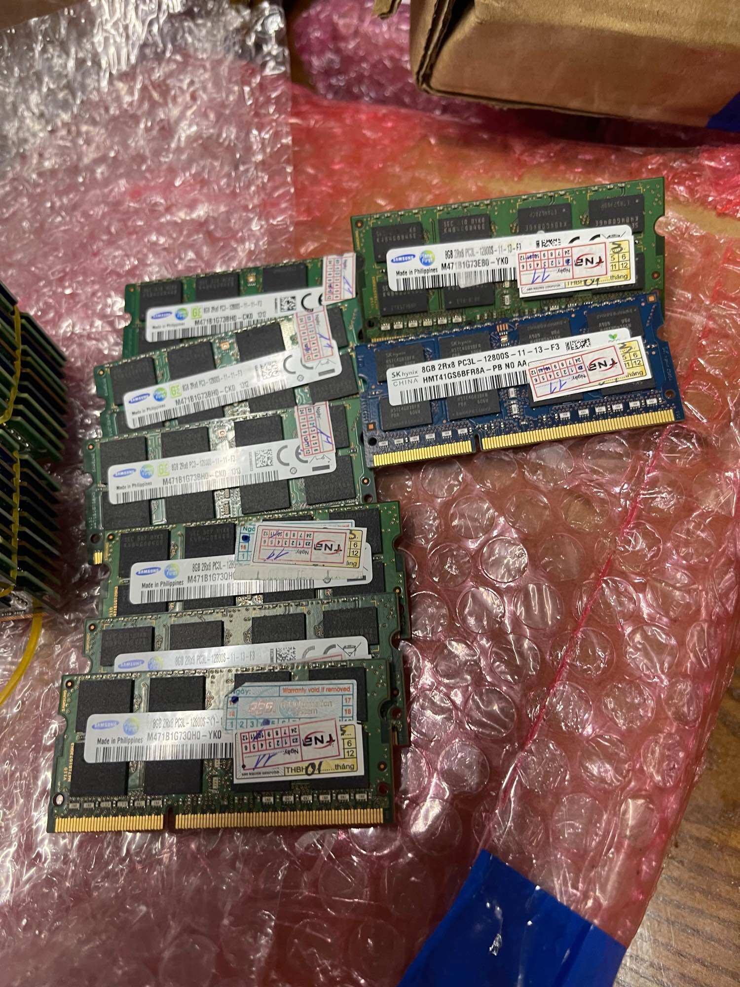 Ram laptop pc3 2g zin tháo máy