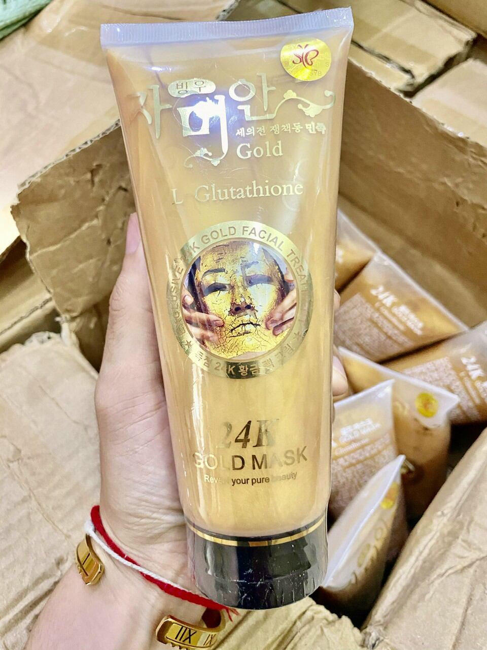 Lột nạ vàng 24k