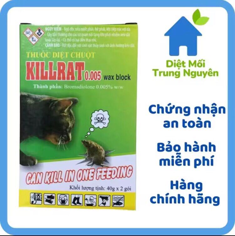 KILLRAT thuốc diệt chuột 40gram - 1 gói