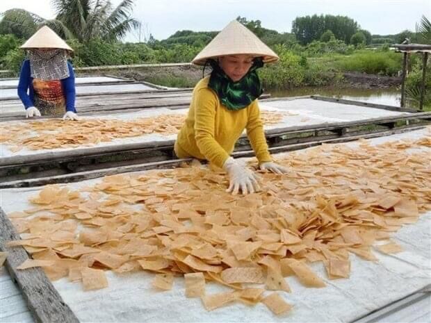 Bánh phồng tôm Năm Căn Cà Mau