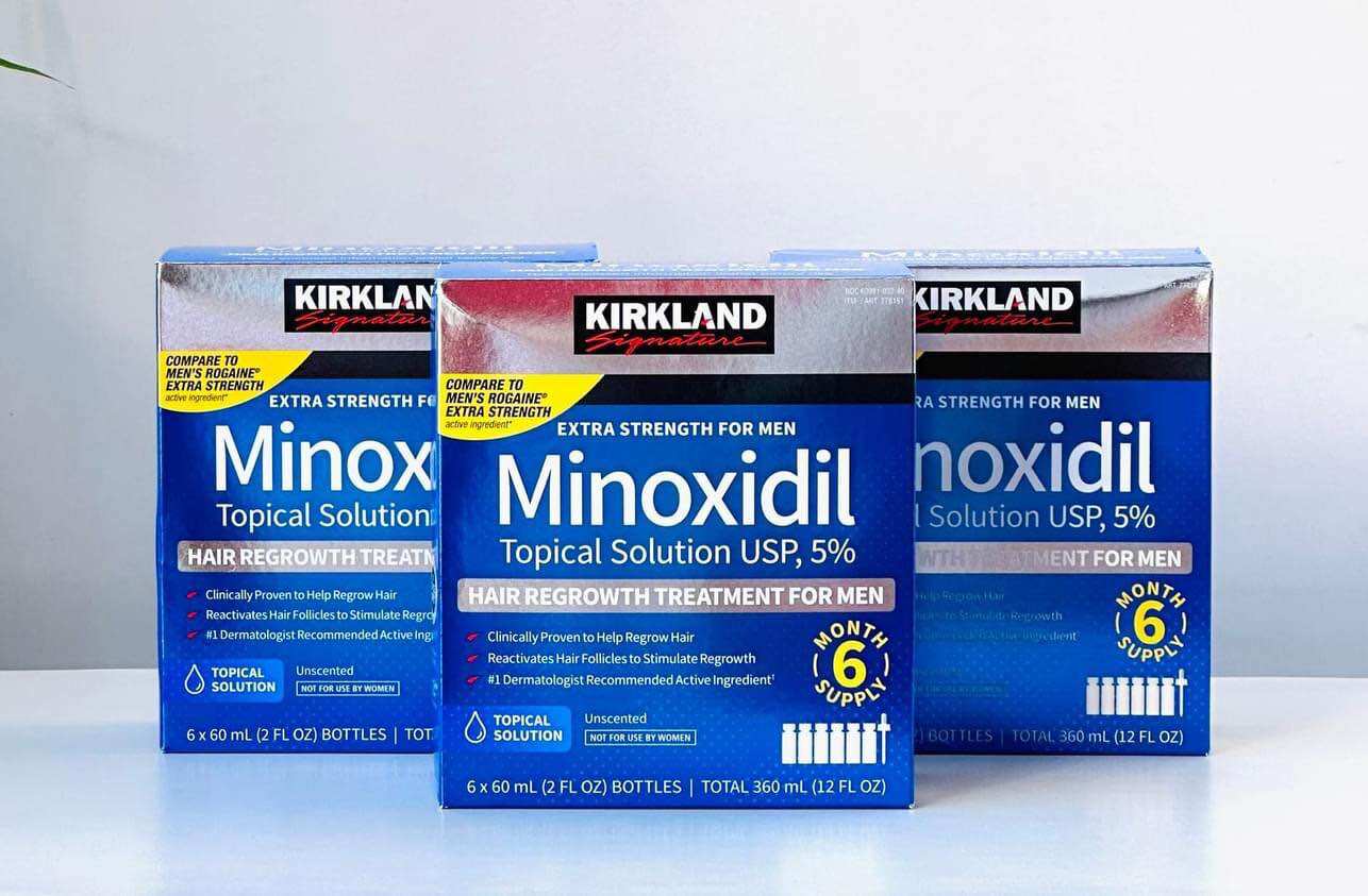 Minoxidil 5% dạng lỏng - Kirkland Hoa Kỳ