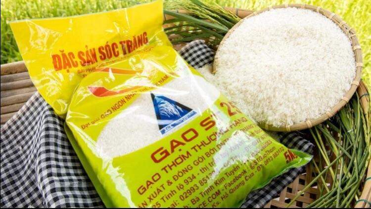 Gạo st25 đặc sản sóc trăng túi 5kg
