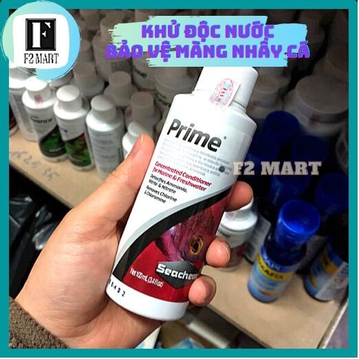 Seachem prime - dung dịch khử độc nước bể cá 100ml-250ml