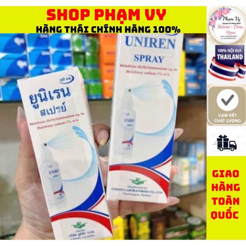 Dầu xịt uniren