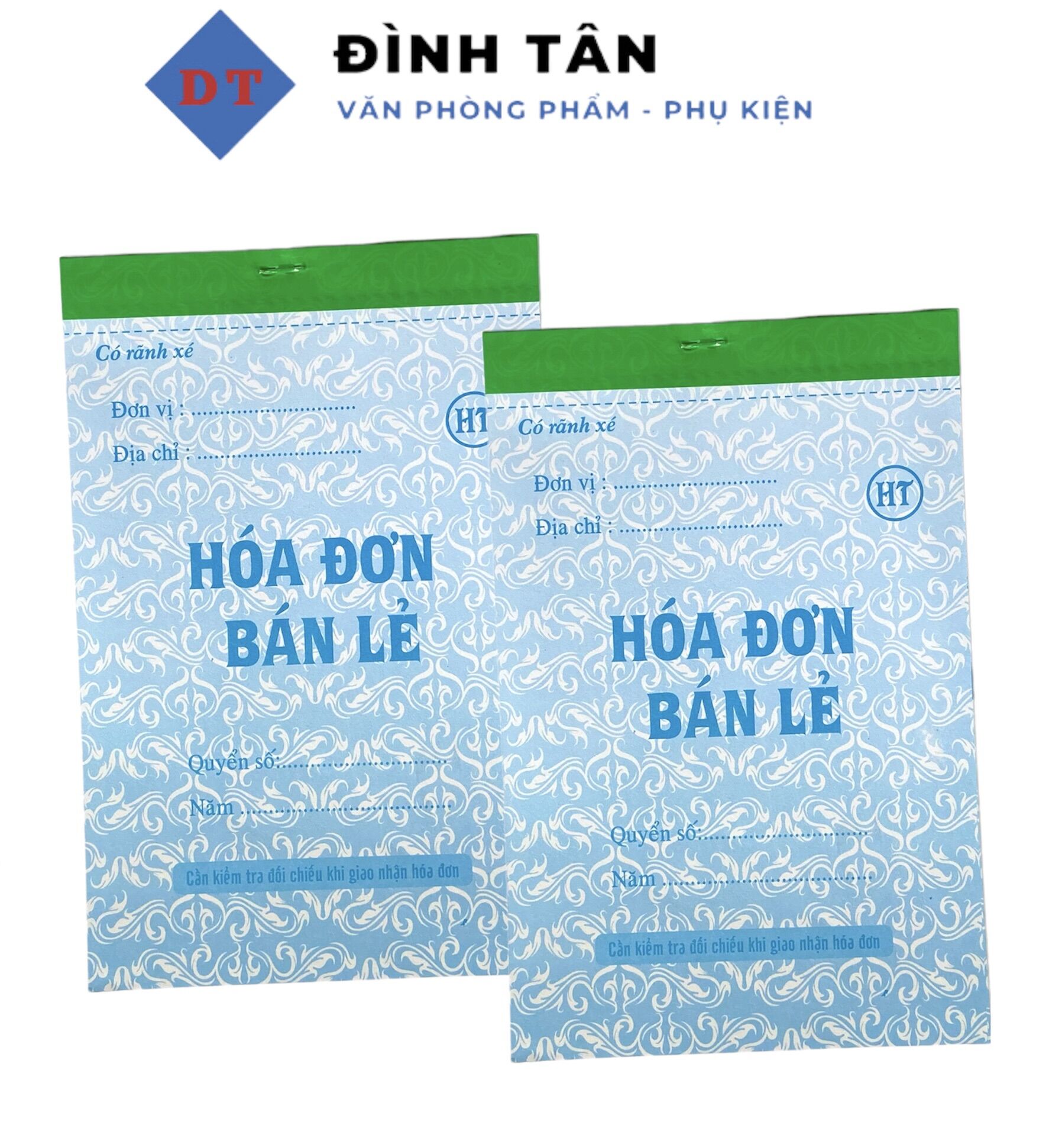 Hoá Đơn Bán Lẻ 2 Liên - Hoá Đơn Bán Hàng