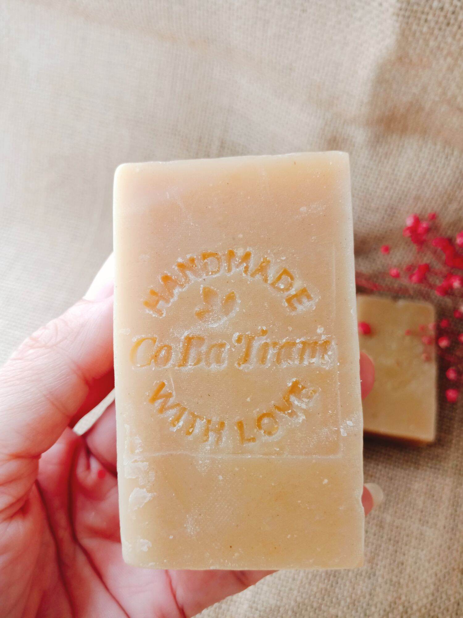 Xà bông Handmade Dầu dừa Nghệ (Turmeric)