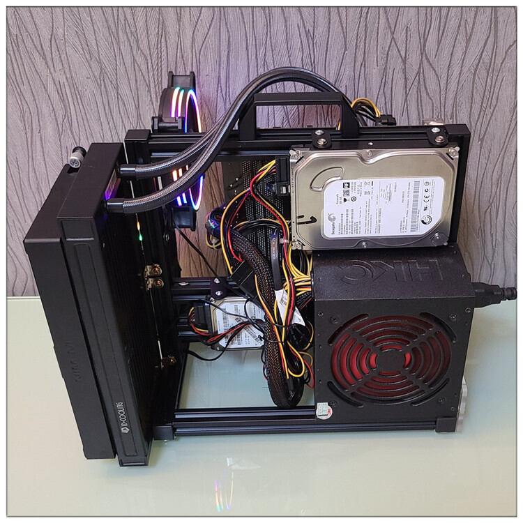 vỏ case benchtable matx,uatx,itx đứng lắp ráp như lego