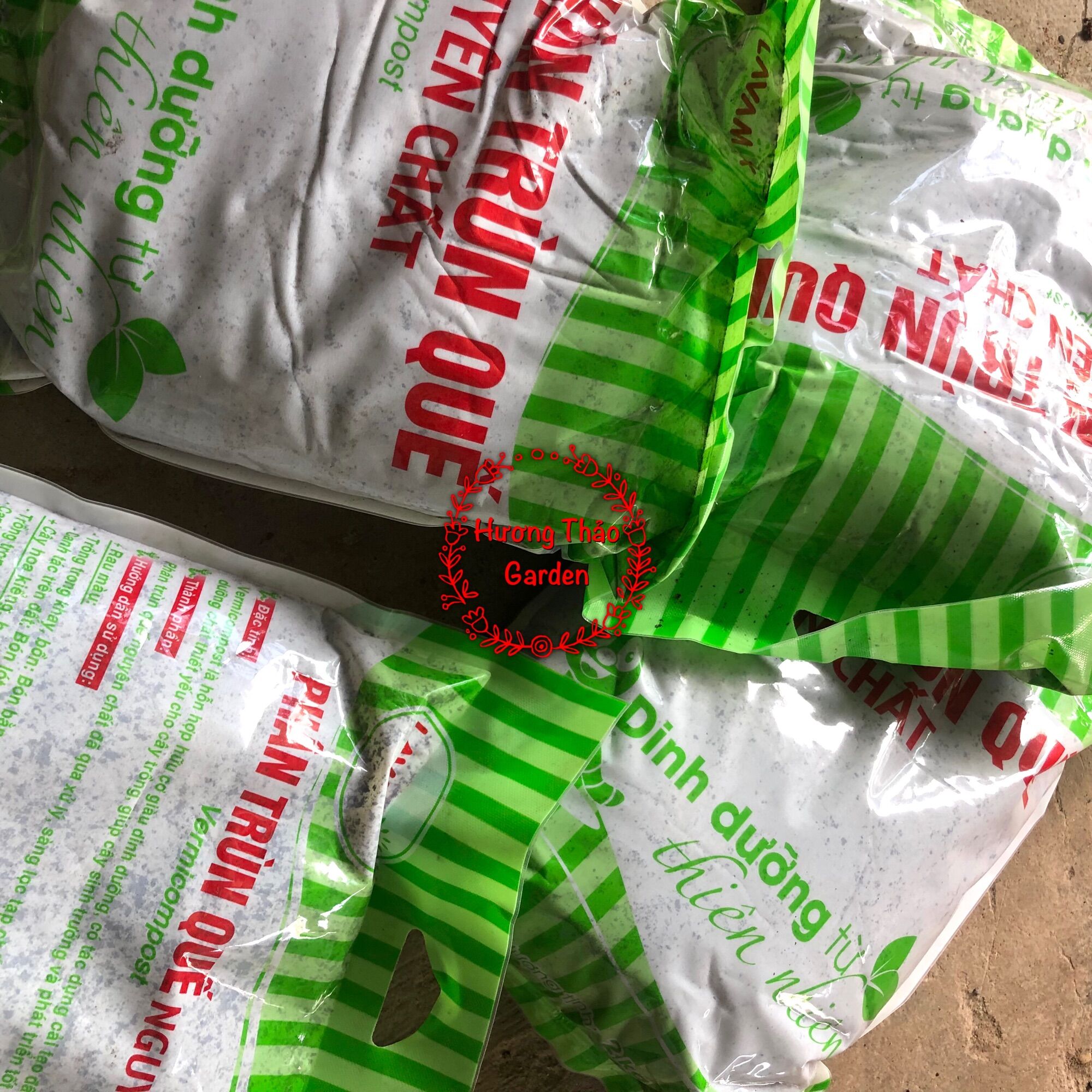 Phân trùn quế nguyên chất gói 2kg
