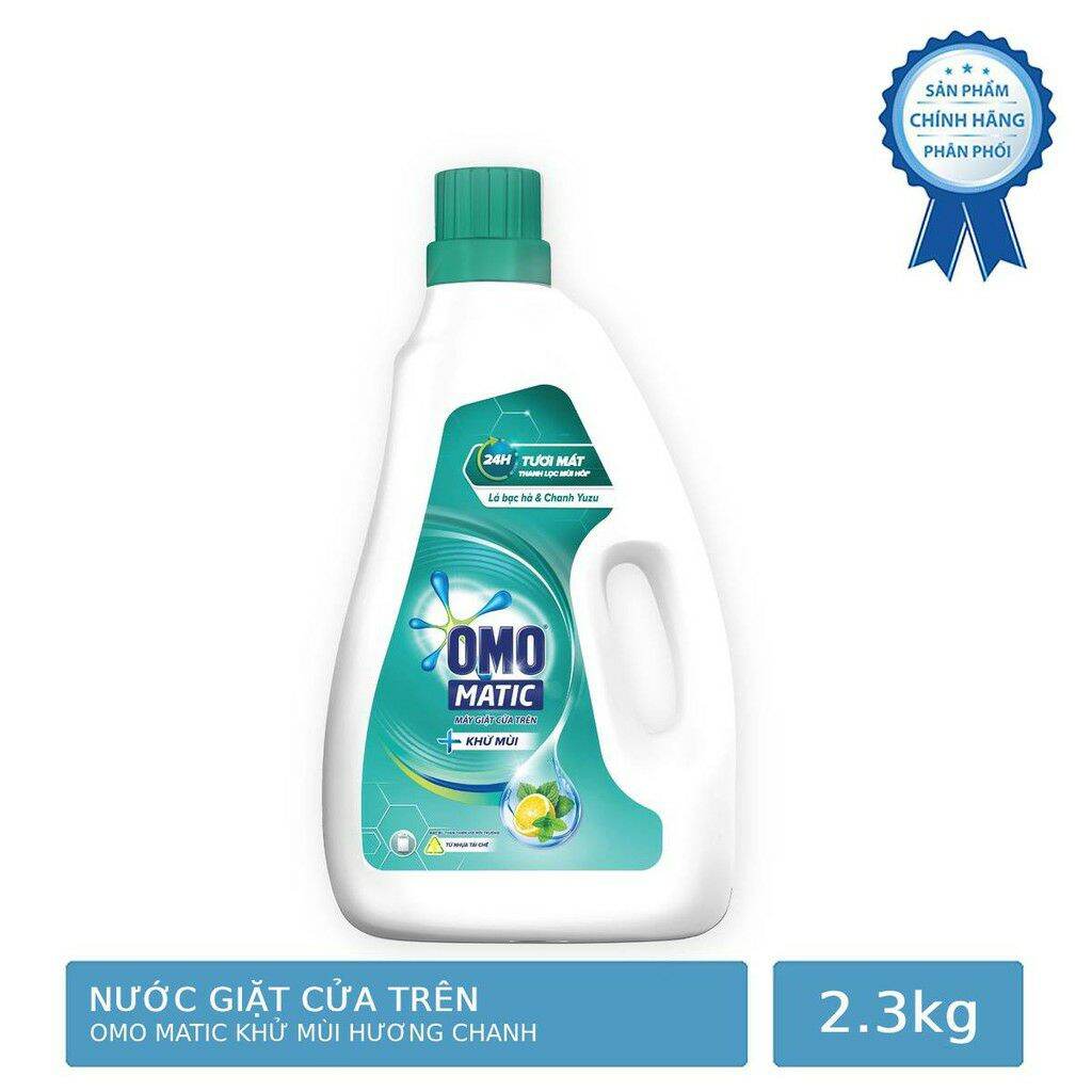 Nước giặt omo matic khử mùi 2,3kg