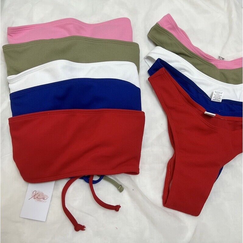 Bikini 2 mảnh quây đan lưng