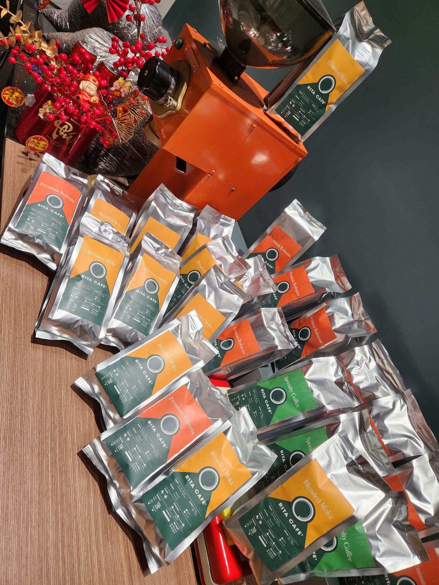 1kg cà phê bột nguyên chất, pha phin - Rita Cafe'