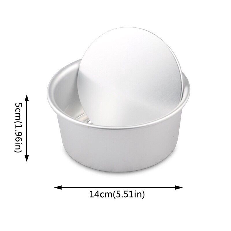 Khuôn tròn đúc chống dính đế rời 14cm