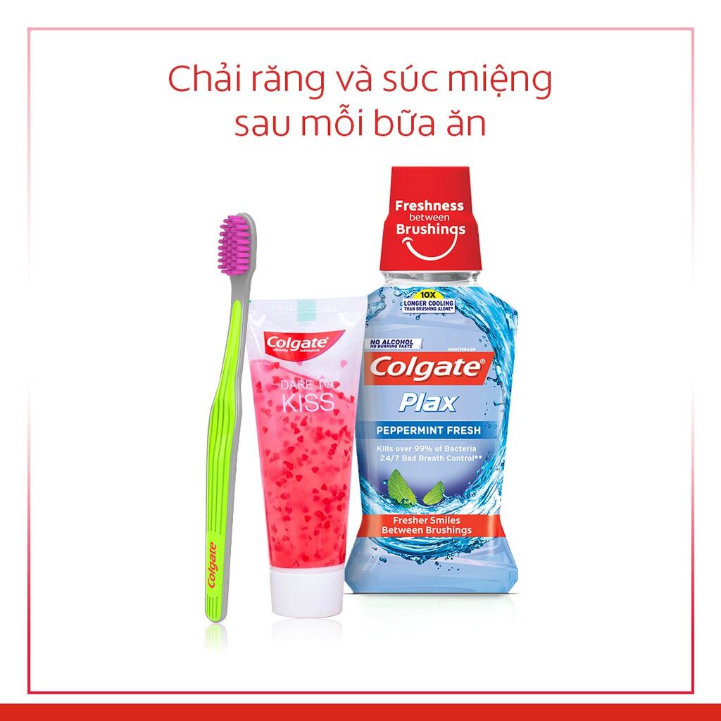 [Date 2023] Kem đánh răng Colgate Dare To Kiss 90g