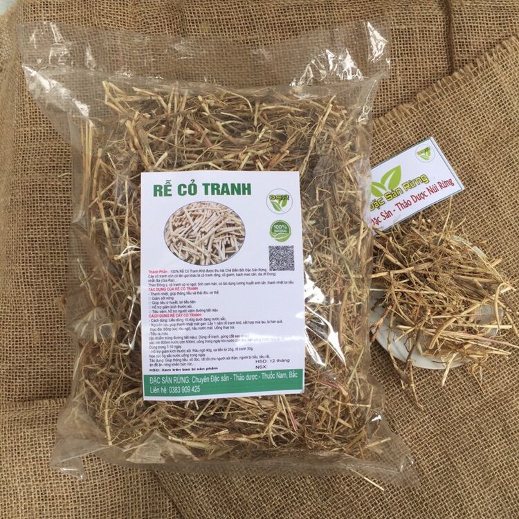 ( 500g - 1kg ) Rễ Cỏ Tranh ( Bạch Mao Căn ) ĐSR - Khô, Sạch