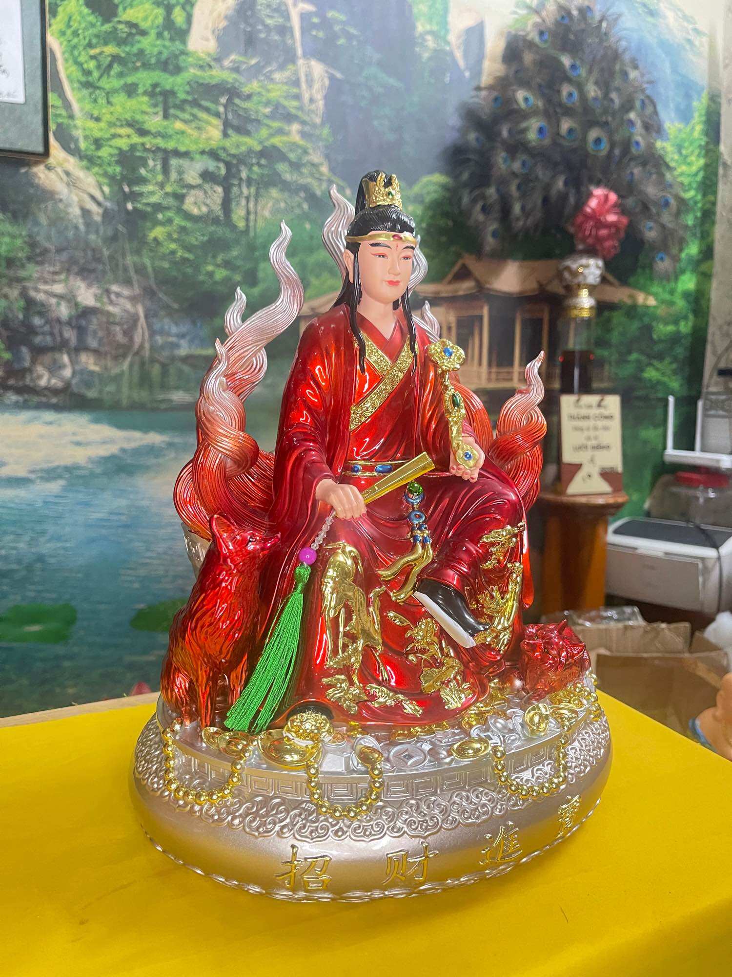 Tượng Hồ Ly Tiên Nam Nữ