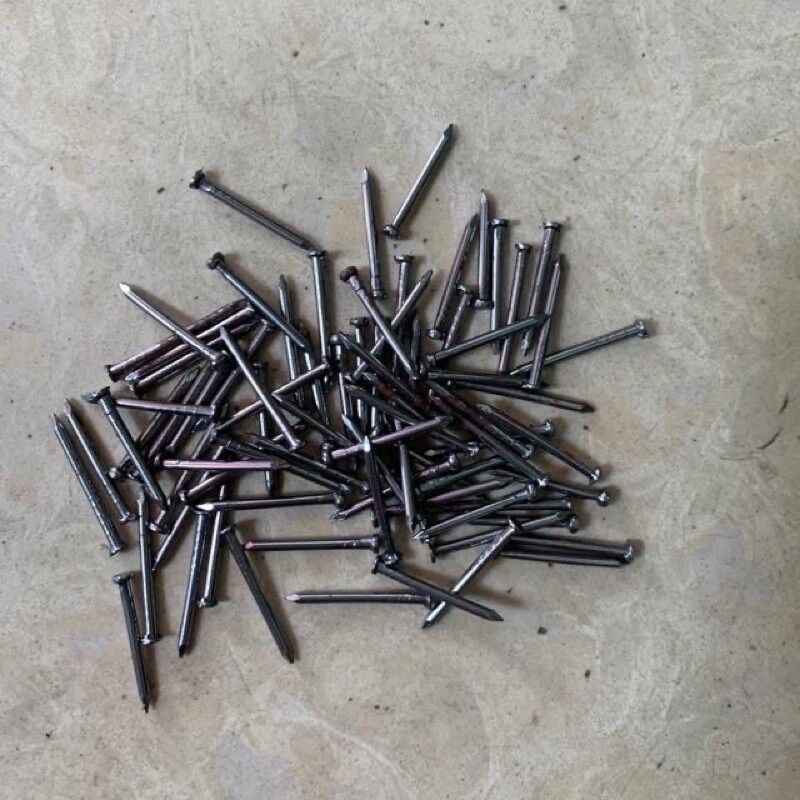 Đinh đóng gỗ ,Đinh thép đen, Đinh guốc (100g)