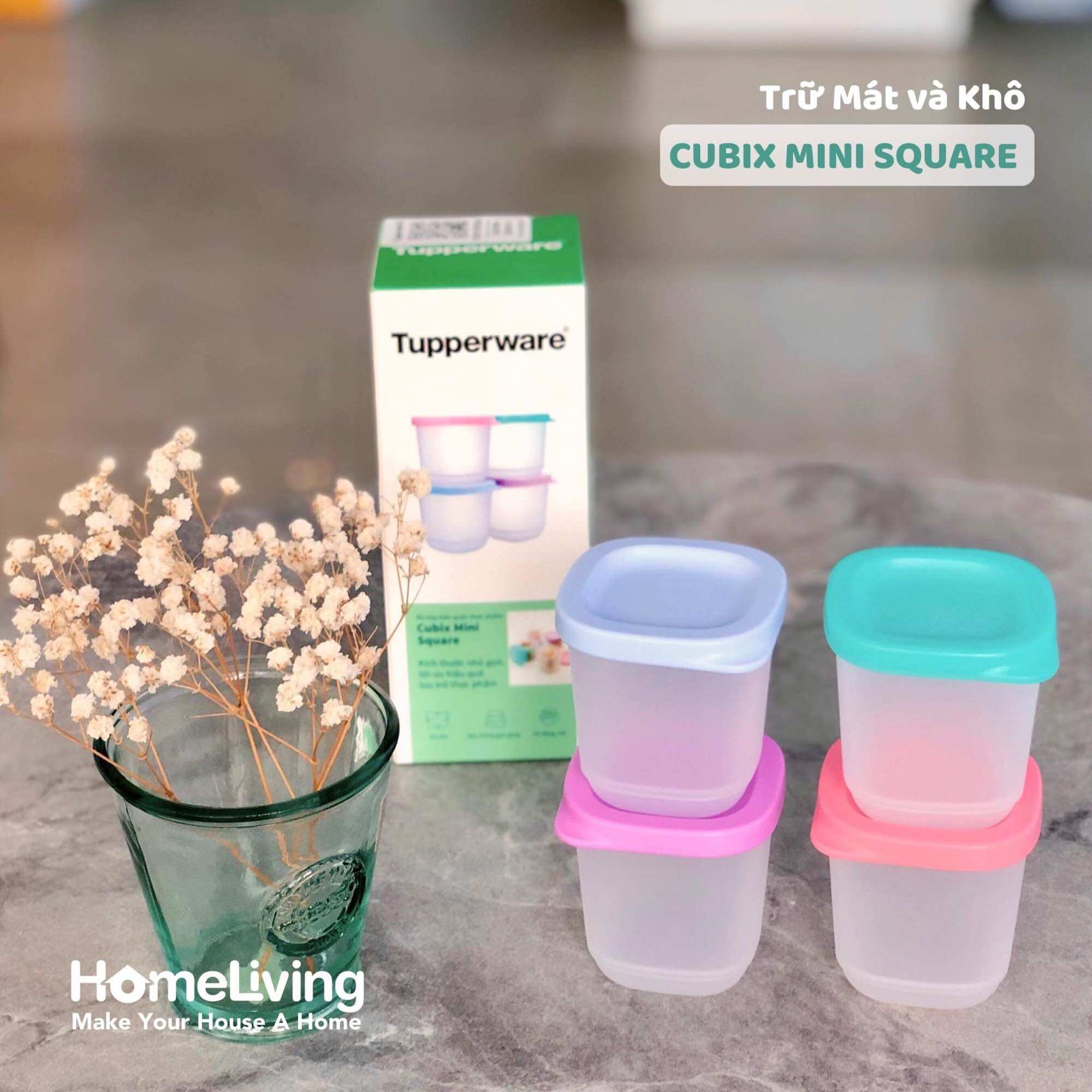 Bộ hộp bqtp cubix mini square