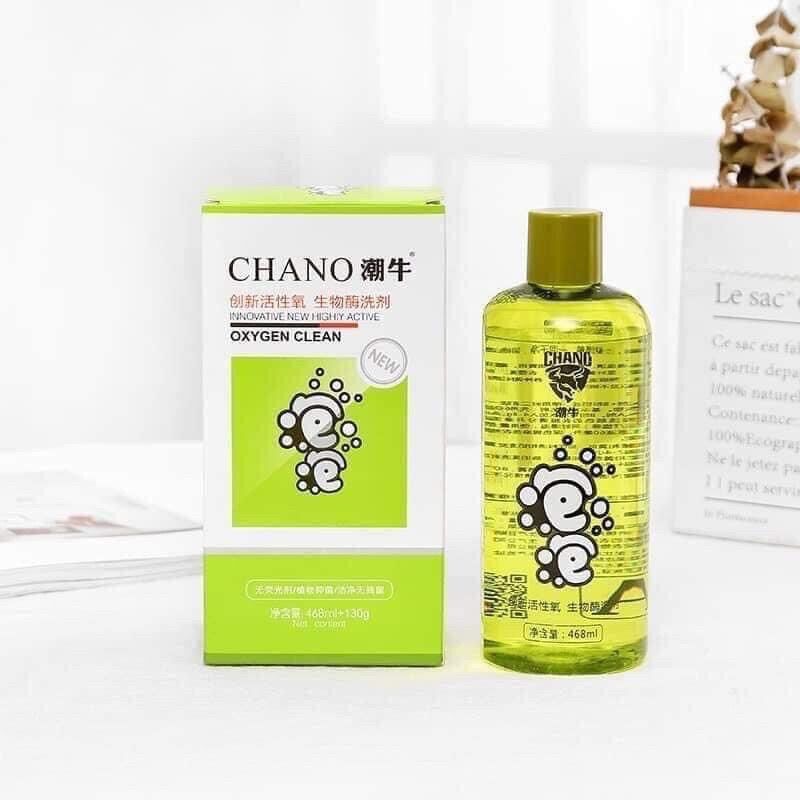 Nước tẩy Chano tẩy mốc, tẩy ố, tẩy tất cả các vết bẩn cứng đầu, tẩy được quần áo màu, không mùi khó chịu