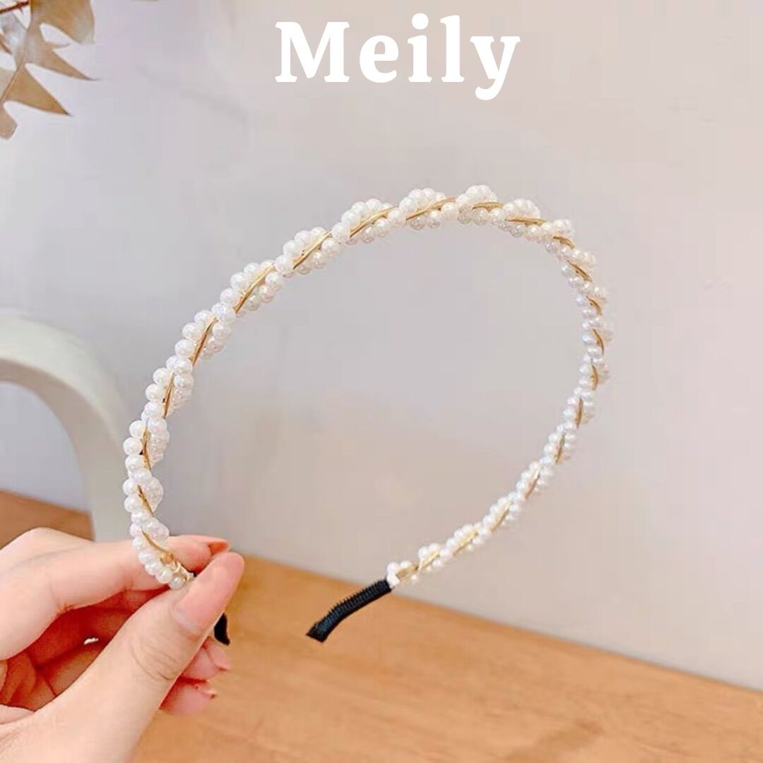 Cài tóc, bờm tóc thiết kế sang trọng, nữ tính Meily Store