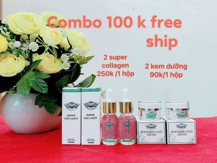 Serum + kem mụn nám