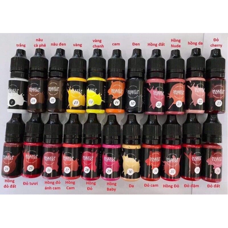 MỰC PHUN XĂM MÀY - MÔI MAKEUP NGA