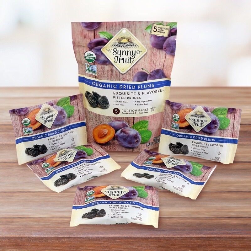 Trái cây sấy khô hữu cơ Sunny Fruit (nho, mận, mơ , sung) - Sumishop2019