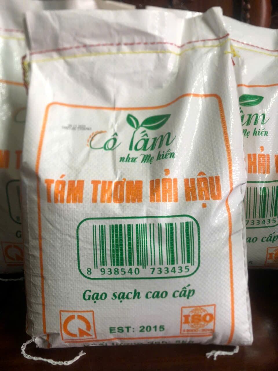 Gạo tám Hải Hậu Cô Tấm túi 5kg