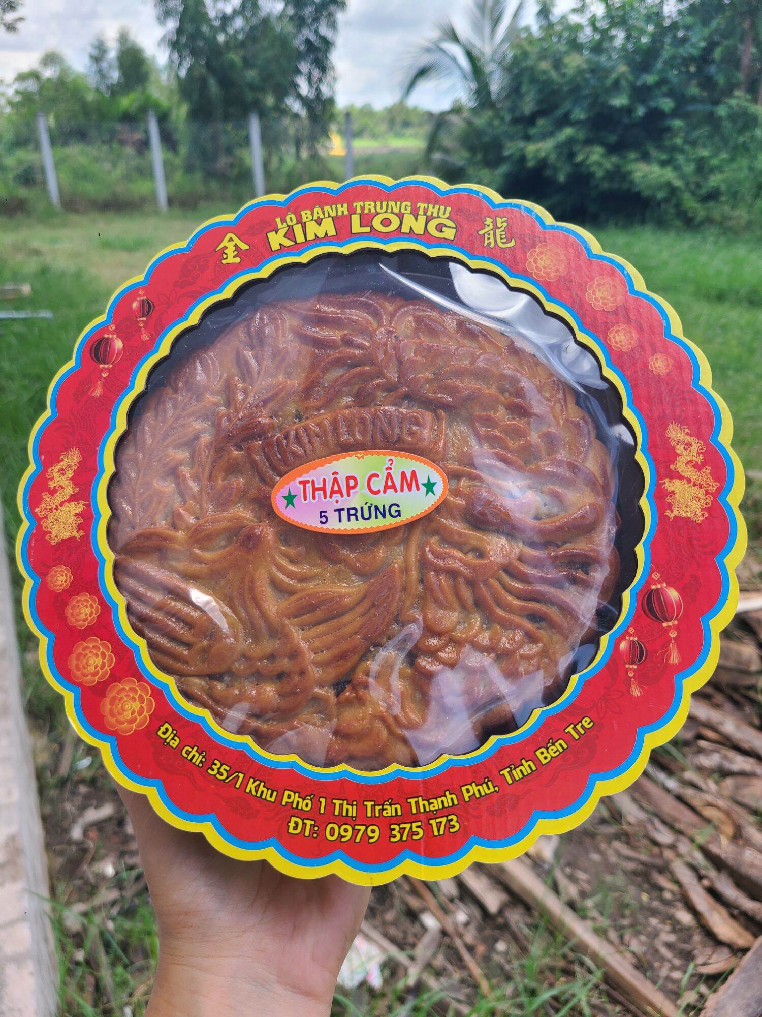 Bánh Trung Thu Kim Long Thập Cẩm 5 trứng