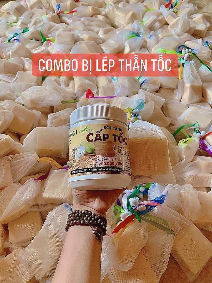 Combo bột tăng cấp tốc v1/xà phòng nở ngực mị hương