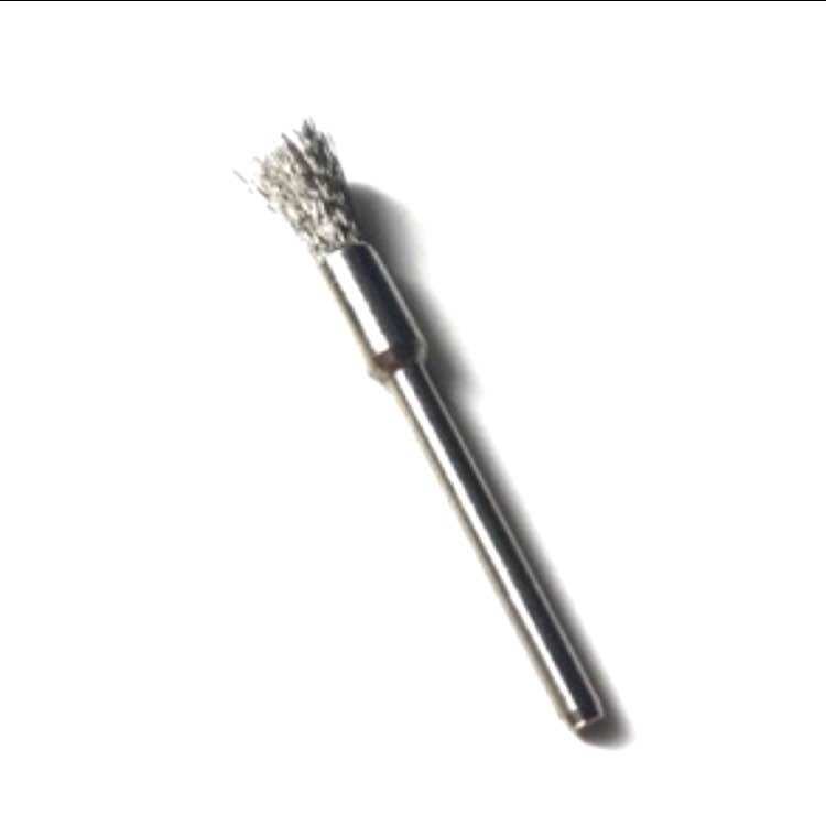 Chổi bút thép đánh gỉ 6mm cán 3mm