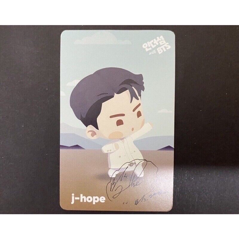 Pass Card BTS J-Hope chibi Album proof