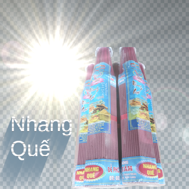 Nhang quế thành tâm bó lục giác 271 cây 38cm