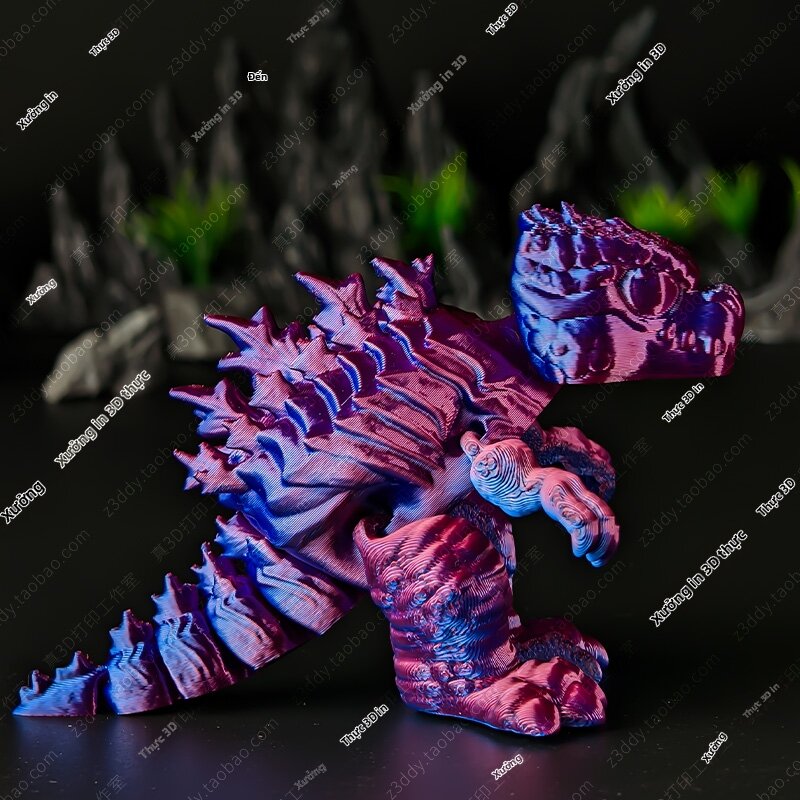 Mô Hình Khủng Long 3D In Thực Tế Di Chuyển