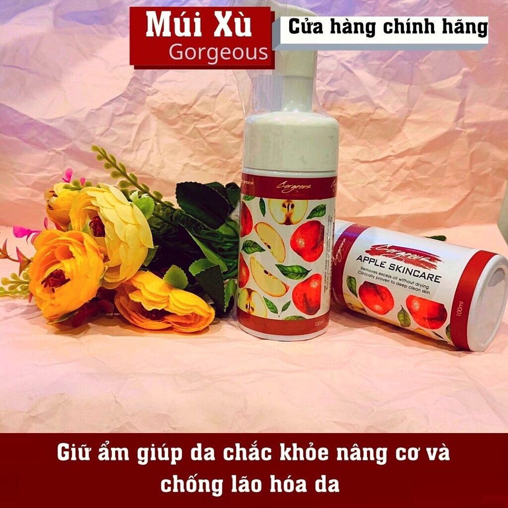 SỮA RỦA MẶT TÁO ĐỎ gorgeous