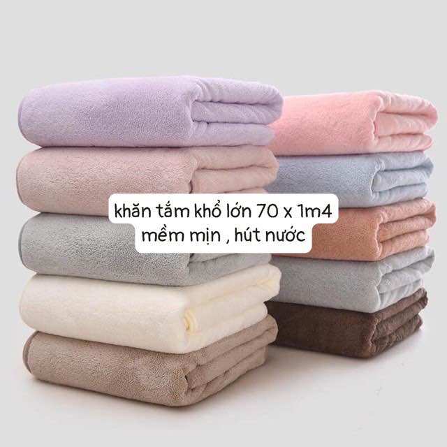 Khăn tắm lớn 70cm x1m4