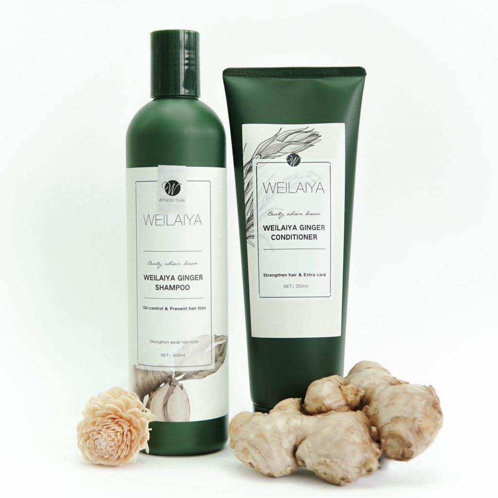 BỘ DẦU GỘI & DẦU XẢ WEILAIYA GINGER