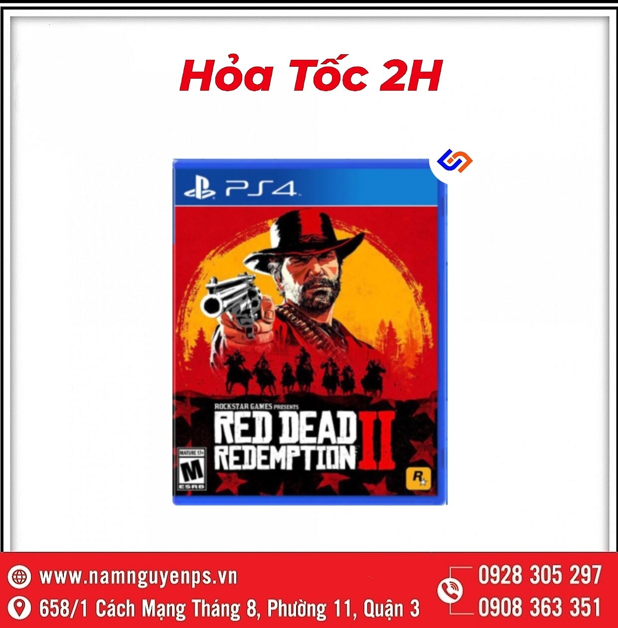 Đĩa game ps4 | red dead 2 redemption rd2