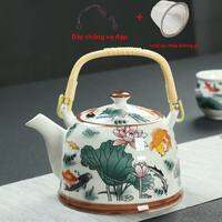 Đồng Cốc Trà Gốm Sứ Xanh Trắng Dùng Tại Nhà, Cốc Trà, Bộ Trà, Bình Trà, Bình Trà Nước Lạnh, Nhà Hàng, Khách Sạn, Đồ Dùng Ăn Uống