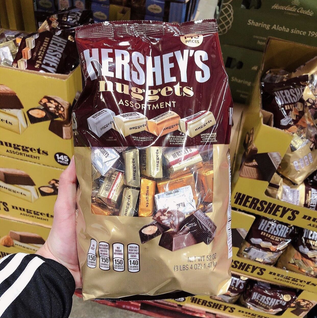 Socola Hershey's Nuggets 1.47kg Mỹ