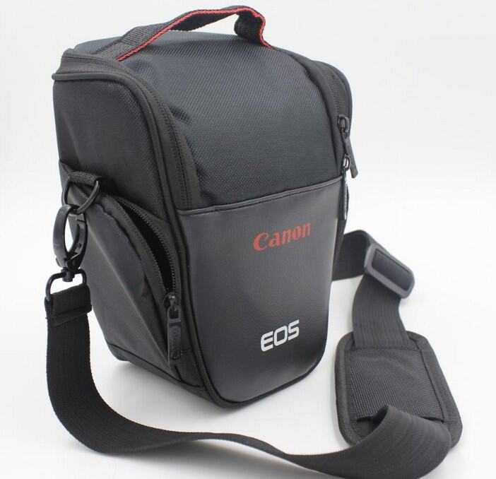 Túi Đựng Máy Ảnh Canon Dslr Tương Thích Với Vỏ Máy Ảnh Chụp Ảnh Tam Giác 350d 450d 550d 1100d 70d 5d 60d 6d Mark Ii Màu Đen
