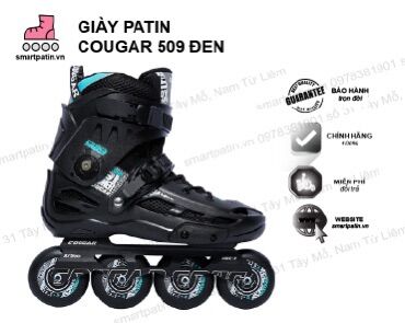 [Tặng tất patin chuyên dụng] Giày Patin Cougar B509 cao cấp, thời thượng,