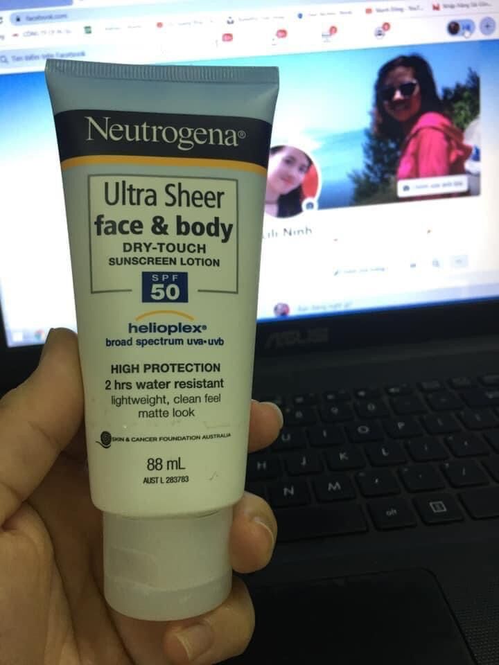 Kem chống nắng Neutrogena 88ml Úc