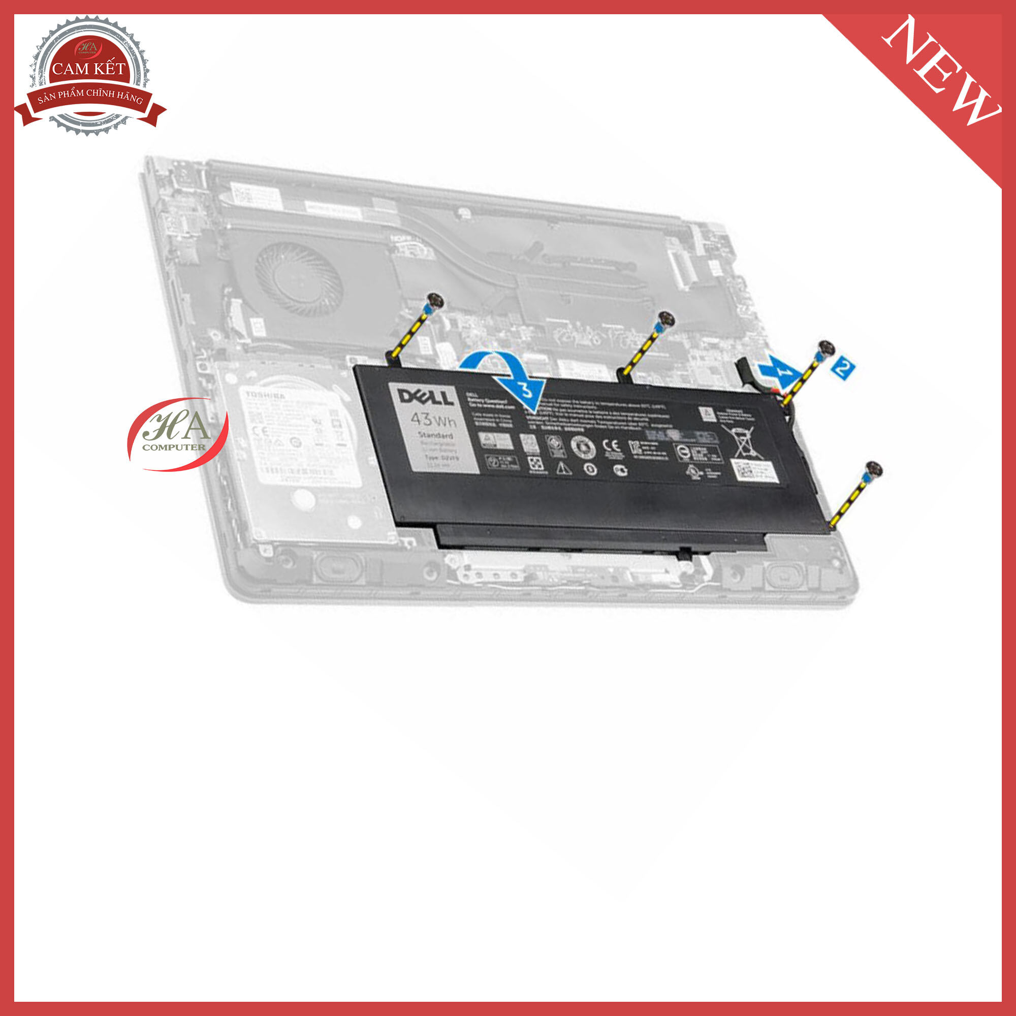Pin dell Vostro 5459