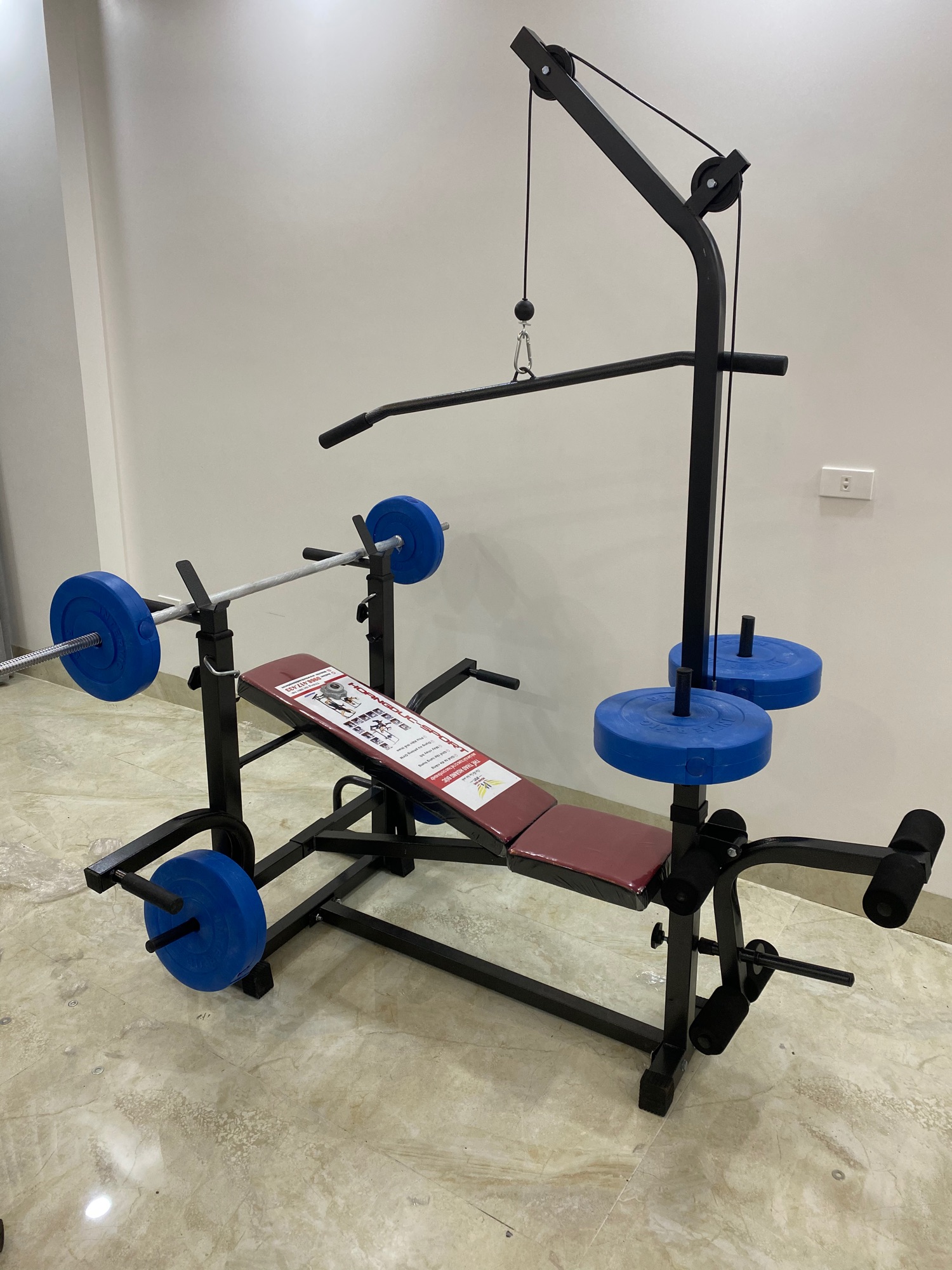 Ghế tập tạ đa năng Hoàng đức 2021 xuki